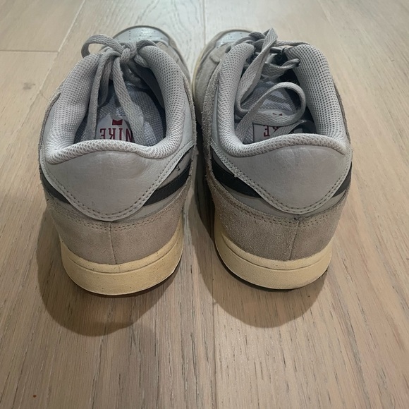 2012 Nike Renzo 2 Mens 8.5 Skateboard Low Suede Leather Gray Black - Picture 4 of 12